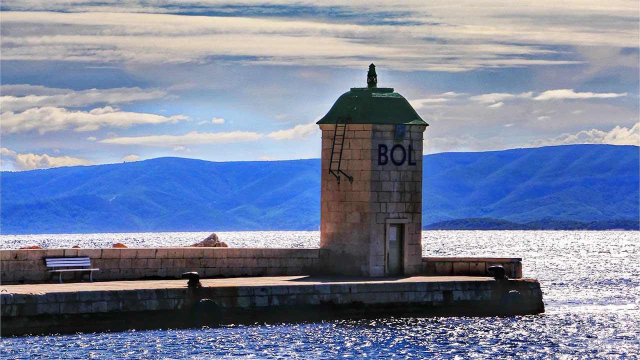 Lighthouse of Bol-Island Brac